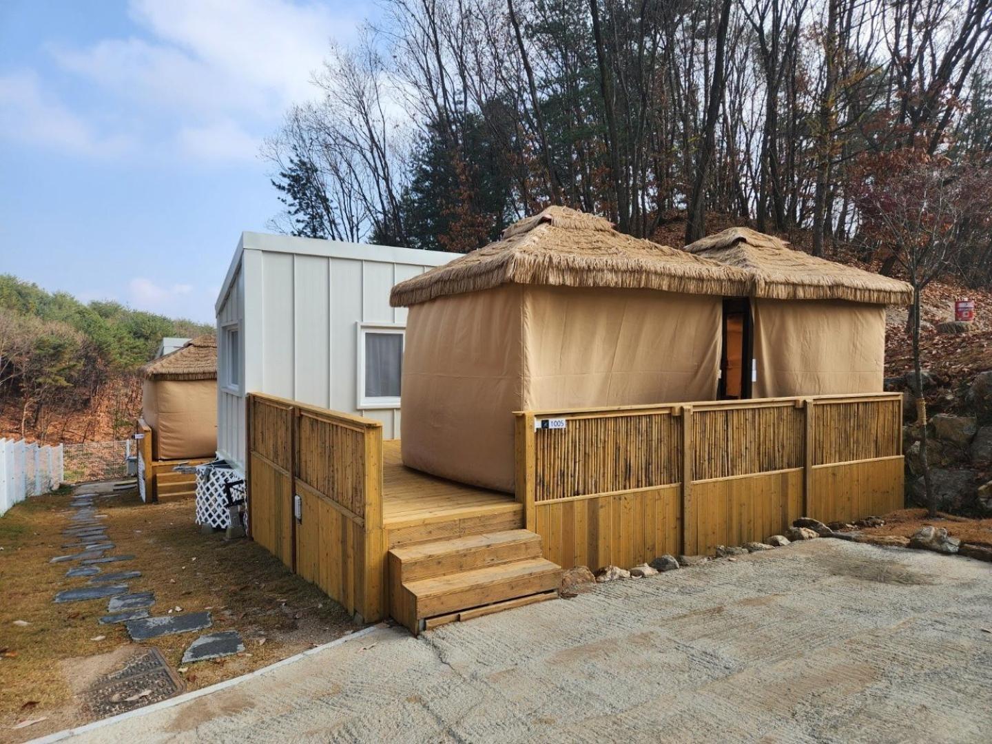 Hotel Chuncheon Weolsongli Camp Zimmer foto