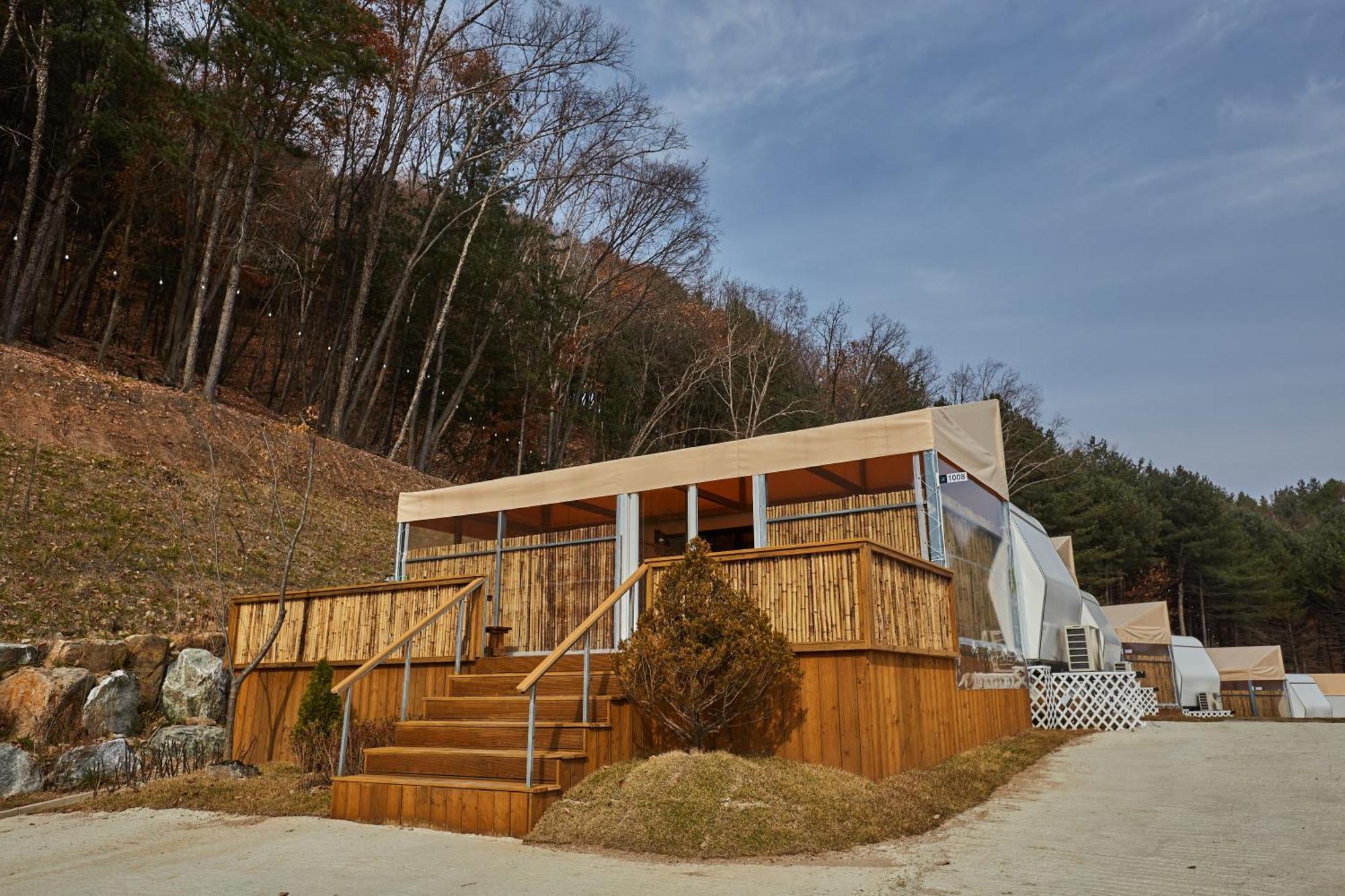 Hotel Chuncheon Weolsongli Camp Zimmer foto